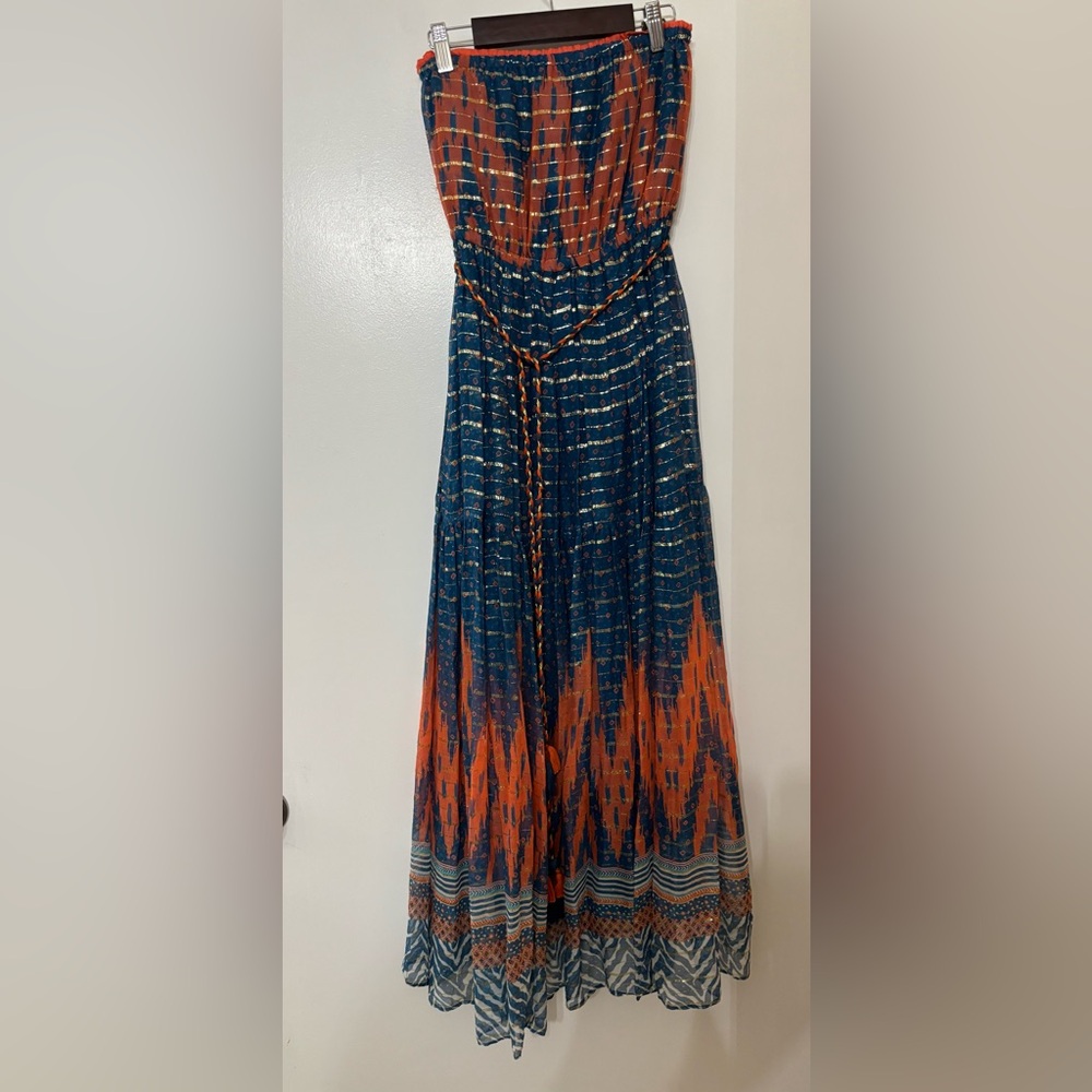 Verb by Pallavi Singhee Nora Women Maxi Dress Size 0 Boho Festival Concert